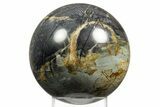 Polished Picasso Marble Sphere - Utah #311714-1